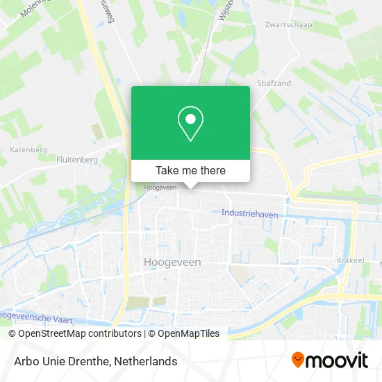 Arbo Unie Drenthe map