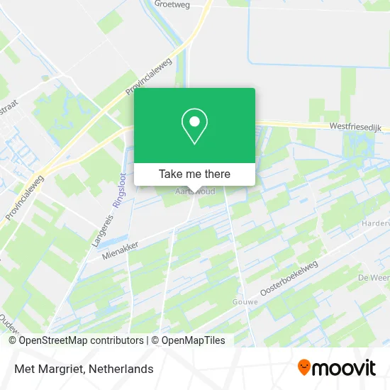 Met Margriet map