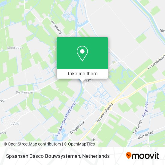 Spaansen Casco Bouwsystemen map