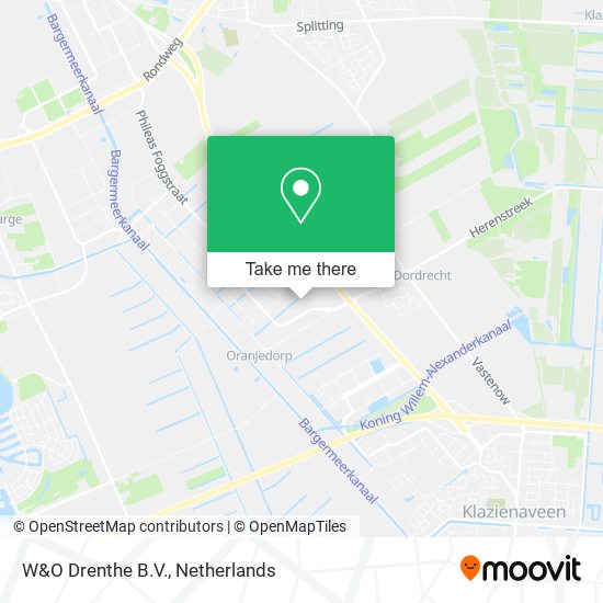 W&O Drenthe B.V. map