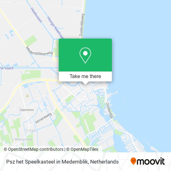 Psz het Speelkasteel in Medemblik map