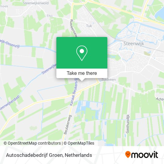 Autoschadebedrijf Groen map