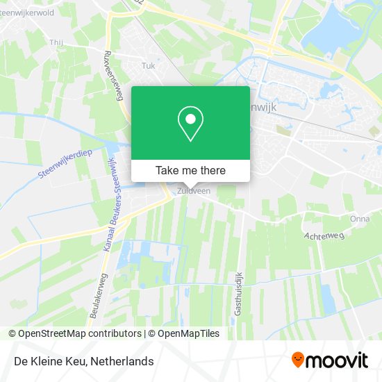 De Kleine Keu map