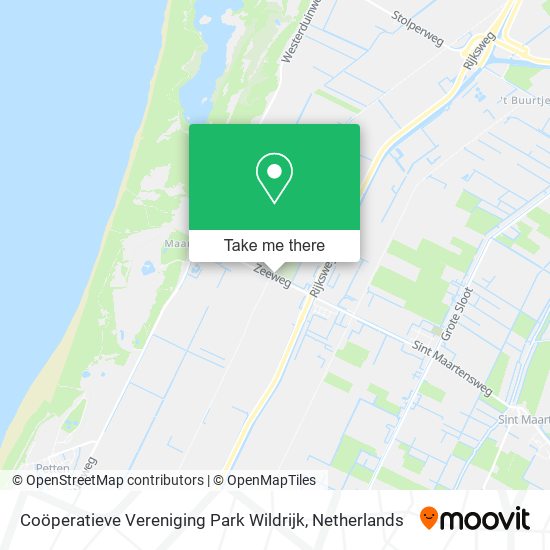 Coöperatieve Vereniging Park Wildrijk Karte