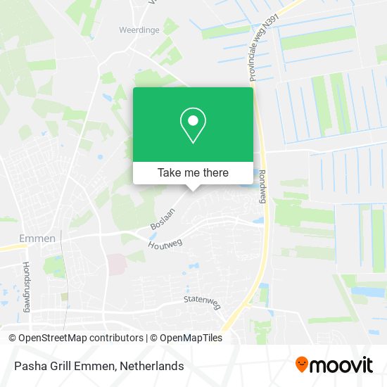 Pasha Grill Emmen map