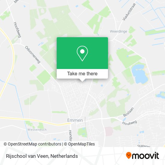 Rijschool van Veen map