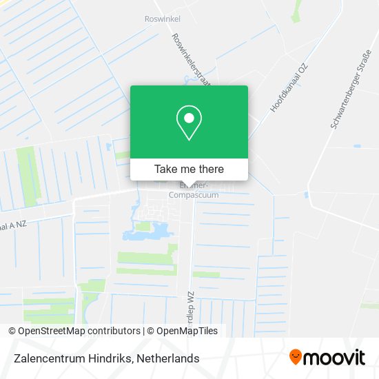 Zalencentrum Hindriks map