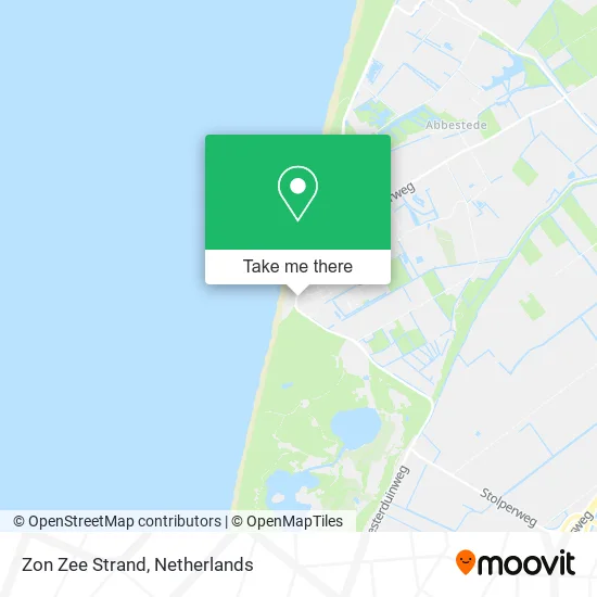 Zon Zee Strand map