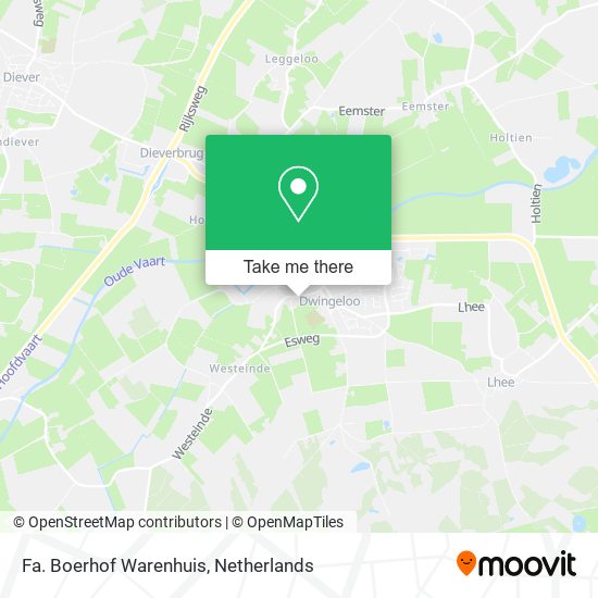 Fa. Boerhof Warenhuis map