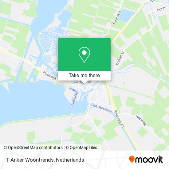 T Anker Woontrends map