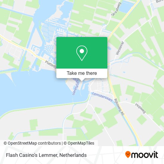 Flash Casino's Lemmer map