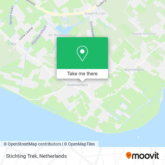 Stichting Trek map