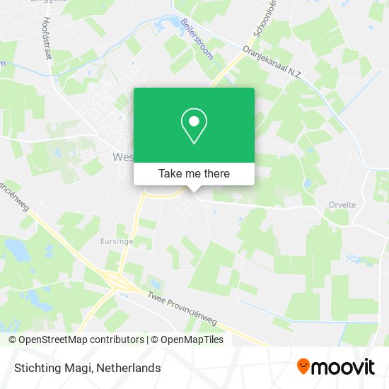 Stichting Magi map