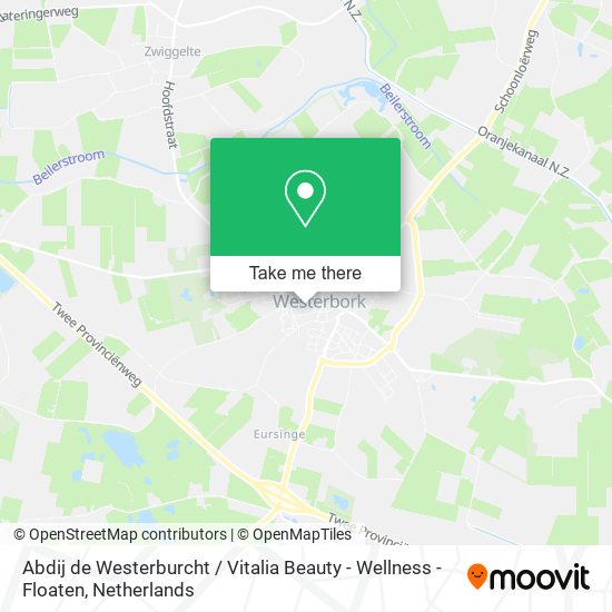 Abdij de Westerburcht / Vitalia Beauty - Wellness - Floaten map