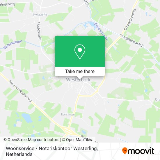Woonservice / Notariskantoor Westerling map