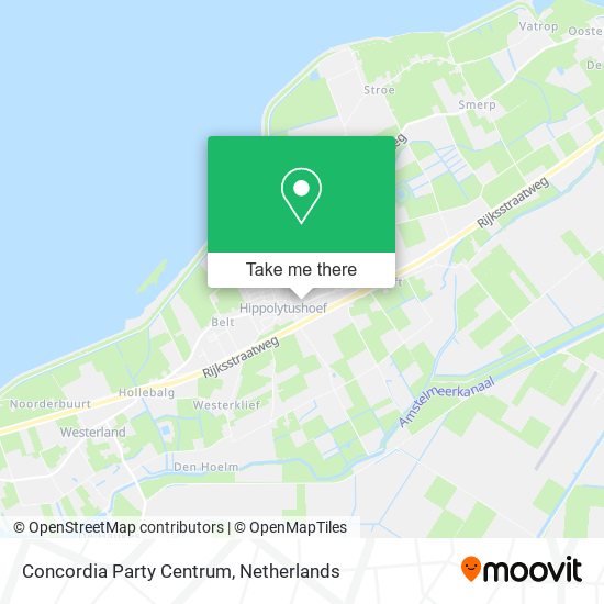 Concordia Party Centrum Karte