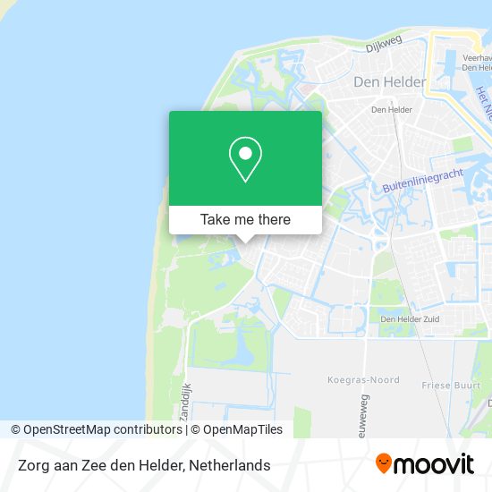 Zorg aan Zee den Helder map