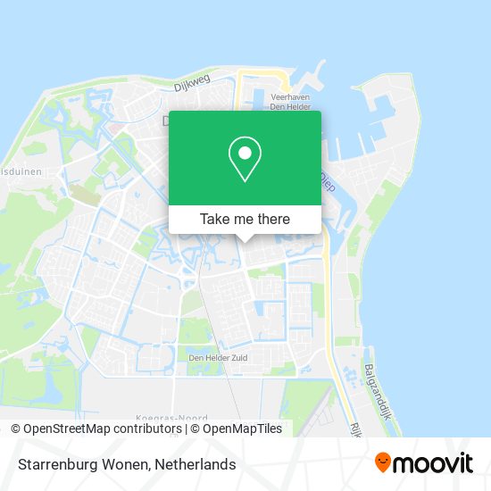 Starrenburg Wonen map