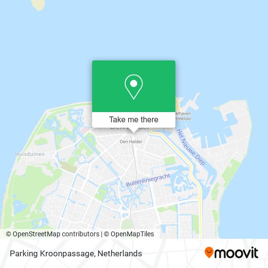 Parking Kroonpassage map