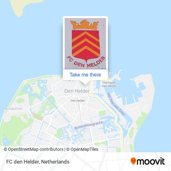 FC den Helder map