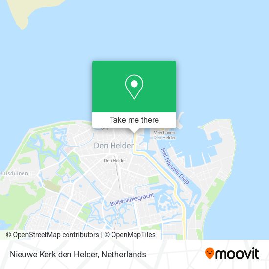 Nieuwe Kerk den Helder map