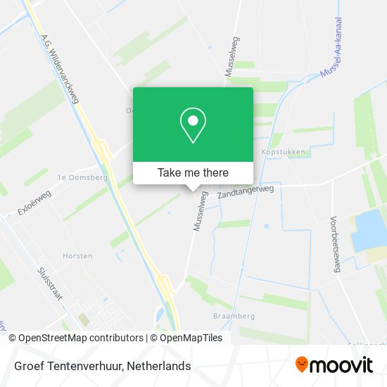 Groef Tentenverhuur map