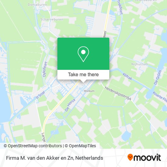 Firma M. van den Akker en Zn map