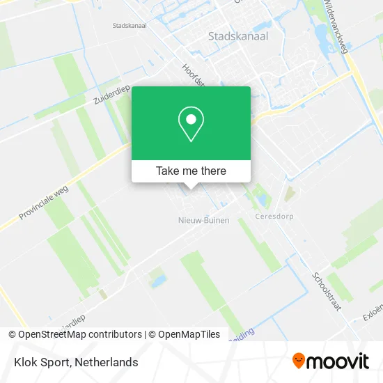Klok Sport map
