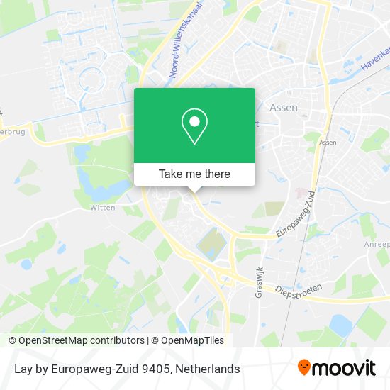 Lay by Europaweg-Zuid 9405 map