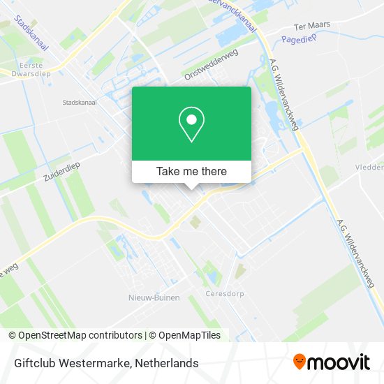 Giftclub Westermarke map