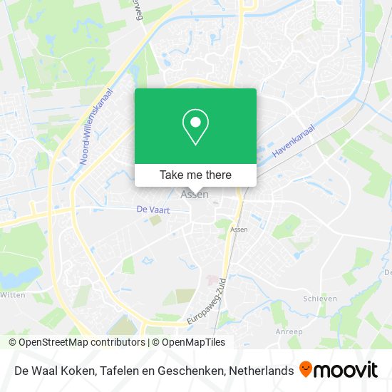 De Waal Koken, Tafelen en Geschenken map