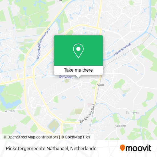 Pinkstergemeente Nathanaël map