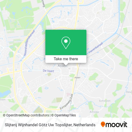 Slijterij Wijnhandel Götz Uw Topslijter map