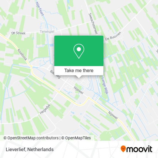 Lieverlief map