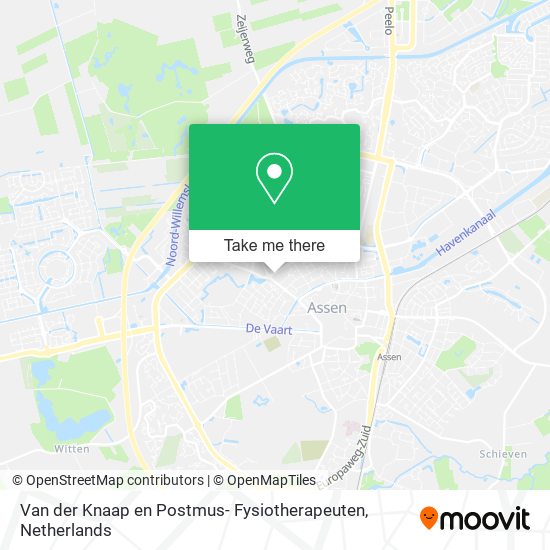 Van der Knaap en Postmus- Fysiotherapeuten map