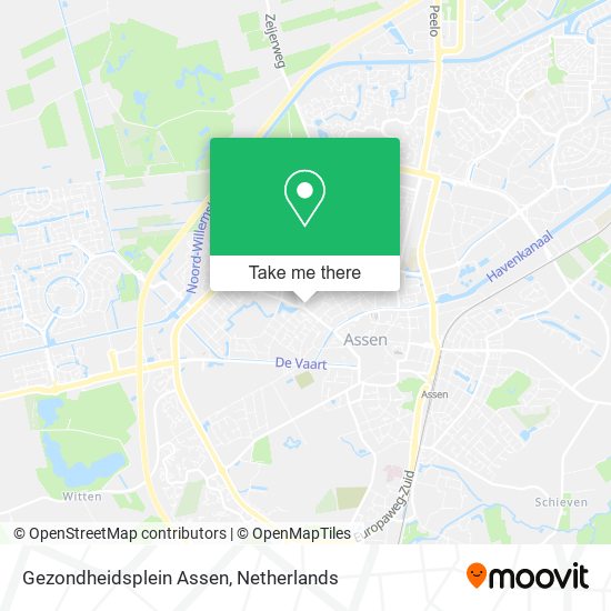 Gezondheidsplein Assen map