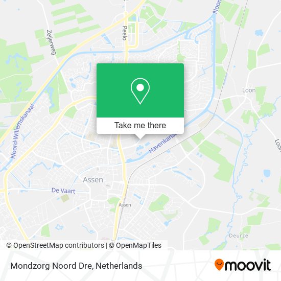 Mondzorg Noord Dre map