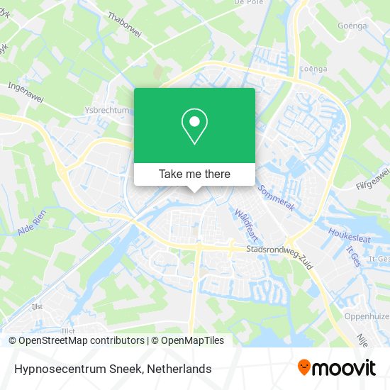 Hypnosecentrum Sneek map