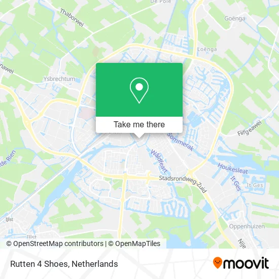Rutten 4 Shoes map