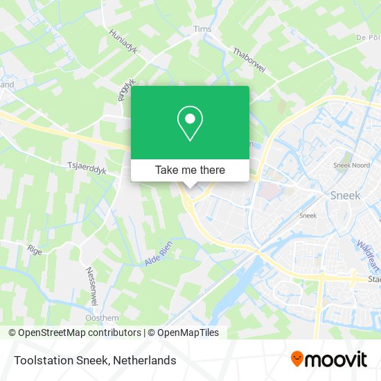 Toolstation Sneek map