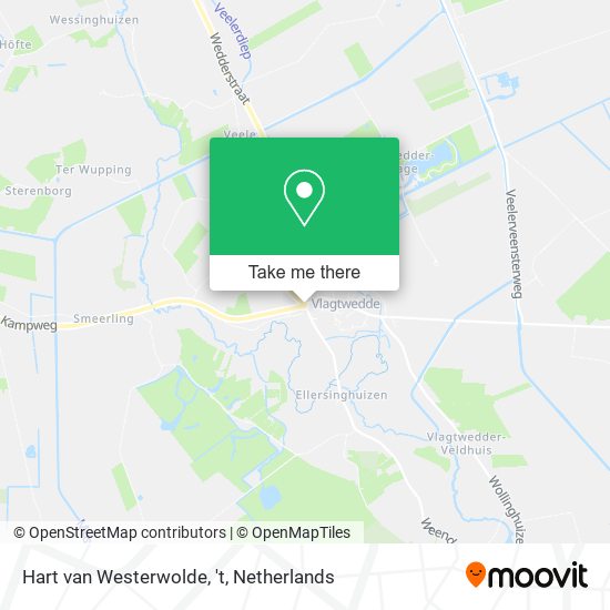 Hart van Westerwolde, 't Karte