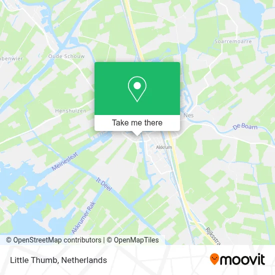 Klein Duimpje map