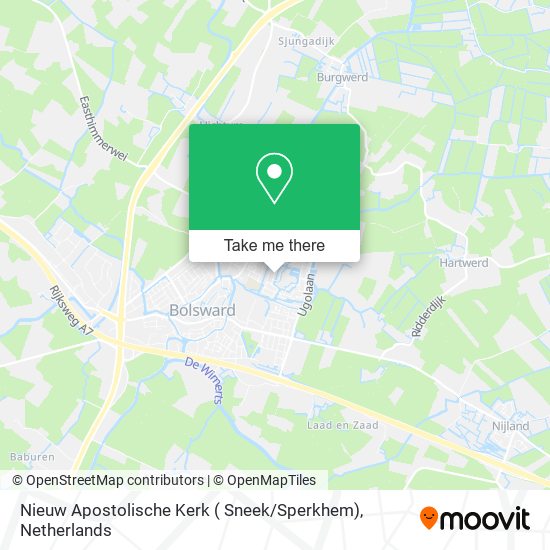 Nieuw Apostolische Kerk ( Sneek / Sperkhem) map