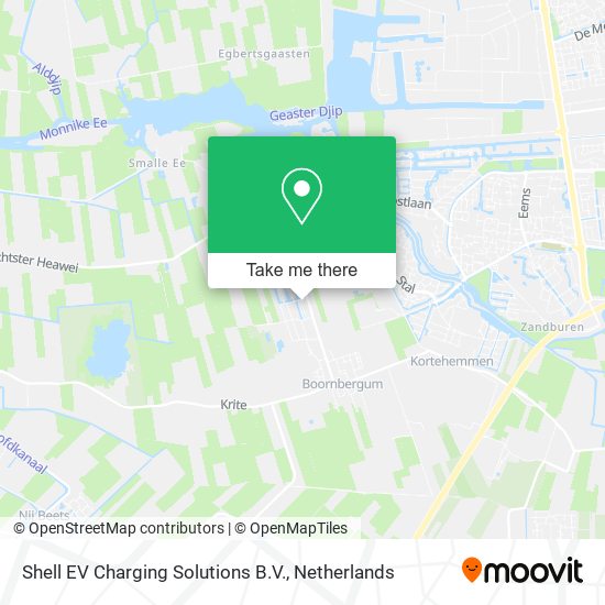 Shell EV Charging Solutions B.V. map