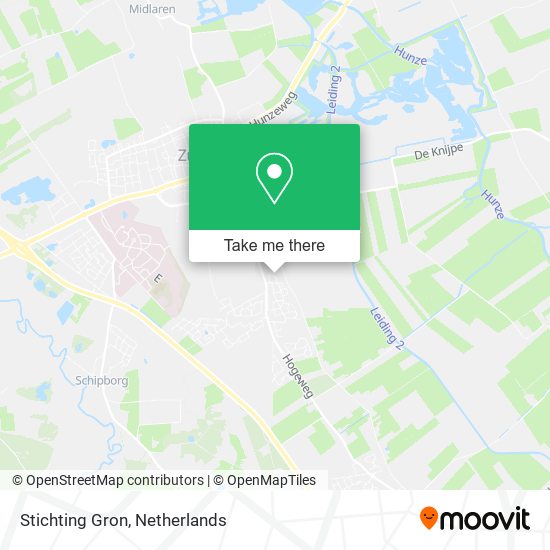 Stichting Gron map