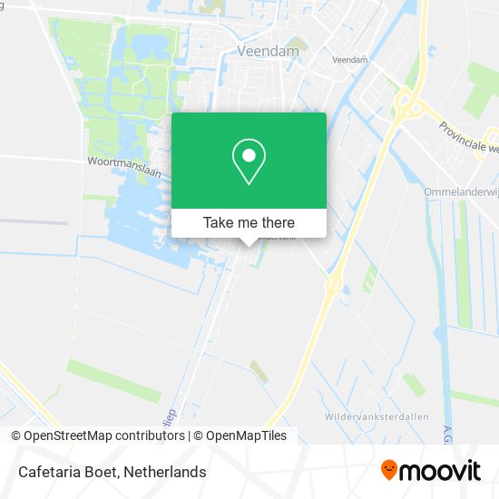 Cafetaria Boet map