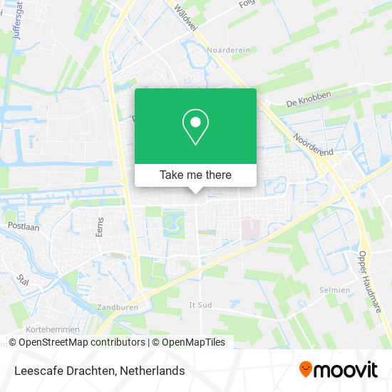 Leescafe Drachten map