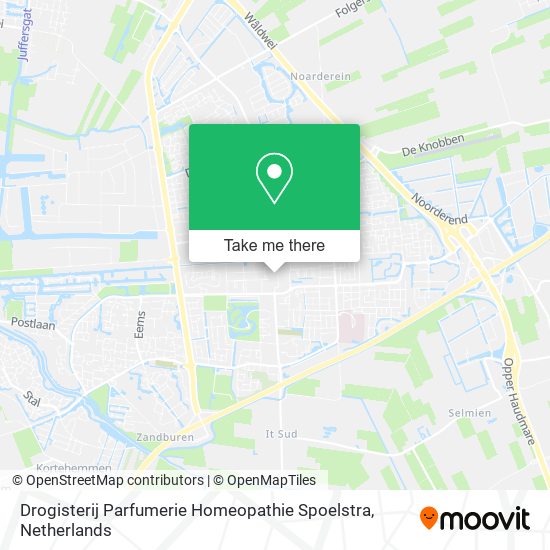 Drogisterij Parfumerie Homeopathie Spoelstra map