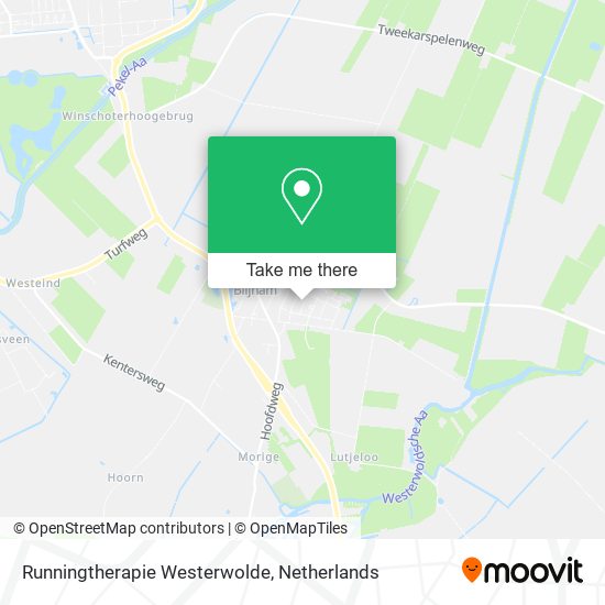 Runningtherapie Westerwolde map