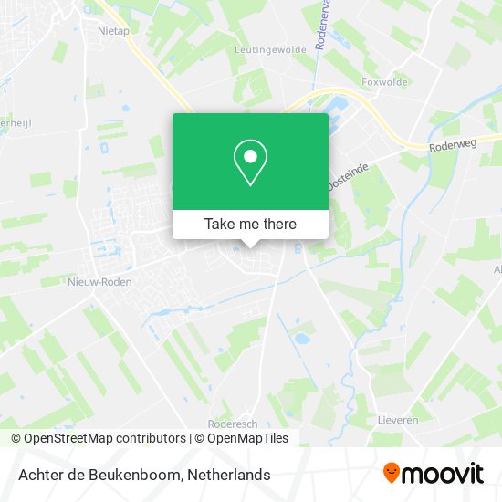 Achter de Beukenboom map